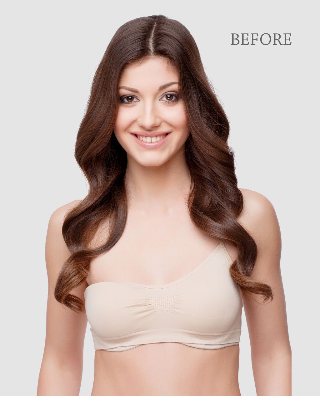 Medium Brown (#4) 10 Piece Remy Human Hair Clip-in - Image 3