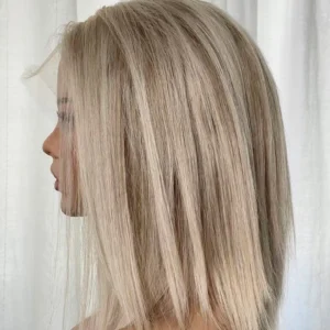 Short Wavy Synthetic Wig With Bangs